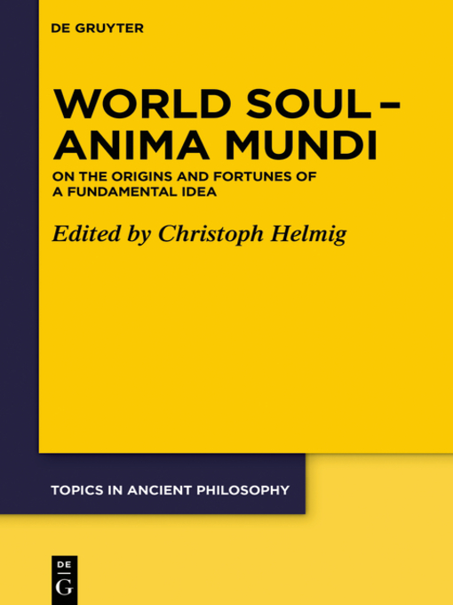 Upplýsingar um World Soul – Anima Mundi eftir Christoph Helmig - Biðlisti